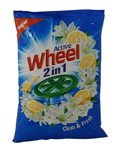 Wheel Active 2 in 1 Detergent Powder 2kg 